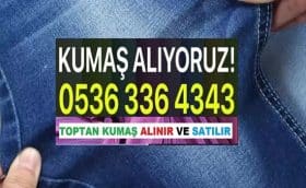 Kot Kumaş Satın Alan Kullanım Alanları