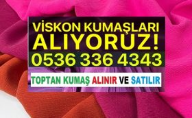 Viskon Kumaş Alanlar Ne Amaçla Alıyorlar